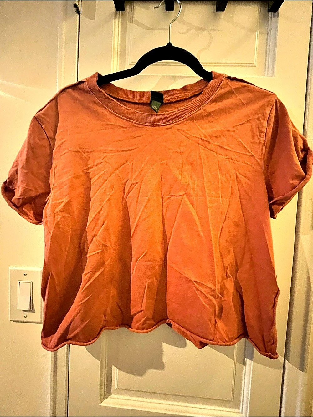 Wild fable Short Sleeve Tee in Orange Size Medium Like New